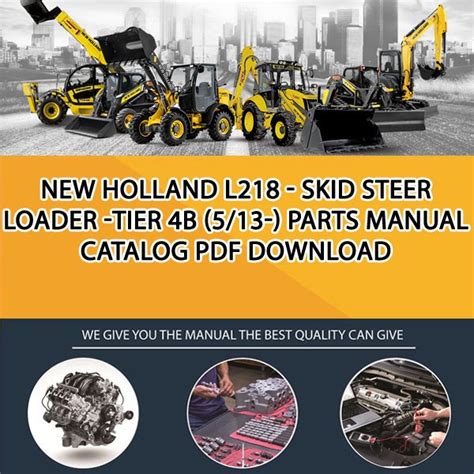 new holland l218 skid steer owners manual|new holland l218 parts.